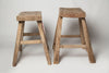 Chunky chinese elm stools