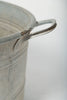 Vintage continental galvanized zinc bath tub/planter