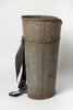 Antique French Metal Grape hod/hopper with carrying straps