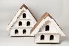 Hand crafted wooden bird houses/dovecotes