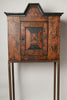 Antique 19th Century Swedish Pine Cupboard on bespoke steel base