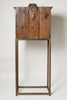 Antique 19th Century Swedish Pine Cupboard on bespoke steel base