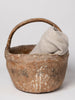 Antique rustic chinese rice basket