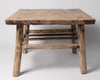 Antique chinese elm lamp table