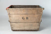 Antique French Champagne Trug