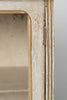 Antique French glazed wall cabinet