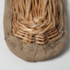 Antique French wicker baguette baskets, extra long length