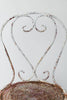 Pair of 19th Century French wrought iron garden chairs