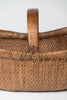 Handwoven antique chinese reed basket