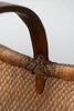 Handwoven antique chinese reed basket