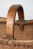 Handwoven antique chinese reed basket