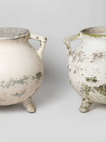 Mid Century Willy Guhl Cauldron Marmite Planters