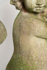 Beautiful Pair Vintage French Cherub Garden Statues