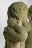 Beautiful Pair Vintage French Cherub Garden Statues