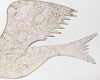 Handcrafted metal shaker style dove