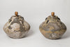 Beautiful Barnacled terracotta jar lamps