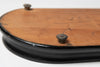 Antique french ebonised wood display base