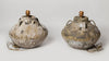 Beautiful Barnacled terracotta jar lamps