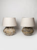 Beautiful Barnacled terracotta jar lamps