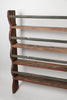 Antique 18th century Swedish folk art plate rack