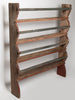 Antique 18th century Swedish folk art plate rack