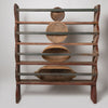 Antique 18th century Swedish folk art plate rack