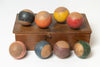 Vintage French Petanque/Boules in original box