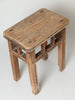 Antique Chinese elm table stool
