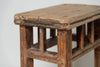 Antique Chinese elm table stool