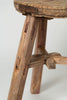 Rustic Antique Chinese milking stool