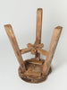 Rustic Antique Chinese milking stool