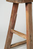 Rustic chinese elm stool