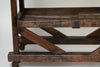 Rare Vintage Industrial Wooden Shoe Rack Trolley