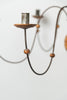 Antique 18th Century Swedish Wooden Provincial Chandelier