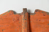 Antique 19th Century Swedish painted grain tub lid