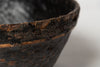 Antique 19th century chinese reed basket, black paint