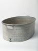 Vintage continental galvanized zinc bath tub/planter