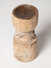 Vintage Wooden Balustrade pricket candleholders