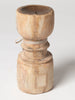 Vintage Wooden Balustrade pricket candleholders