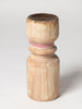 Vintage Wooden Balustrade pricket candleholders