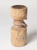 Vintage Wooden Balustrade pricket candleholders
