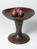 Antique Nagaland wooden pedestal bowls