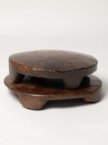 Vintage wooden chapati boards, two sizes available