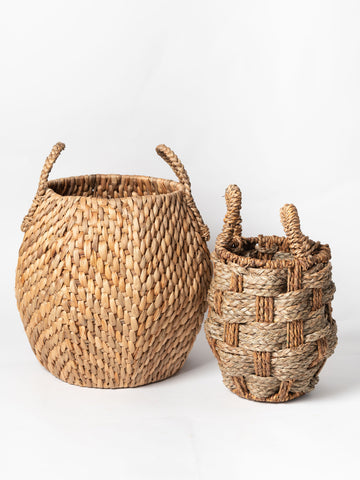 Hand woven baskets