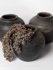 Vintage hand made chinese black pots, smaller size
