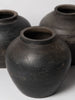 Vintage hand made chinese black pots, smaller size