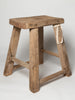 Chunky chinese elm stools