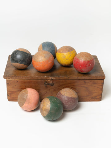 Vintage French Petanque/Boules in original box