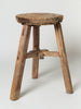 Rustic Antique Chinese milking stool