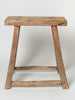 Rustic chinese elm stool